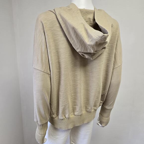 Lily Maes Small Hoodie Sweatshirt Henley Pocket Thumbholes Outdoors Collegiate - Picture 8 of 10